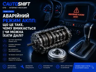 Аварійний режим АКПП: що це таке, чому він вмикається і чи можна їхати далі | AUTOSHIFT