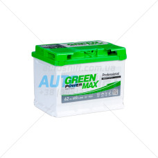 Автомобильный аккумулятор GREEN POWER MAX 62Ah 600A (EN) 12V (Г) (1)
