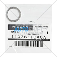 Ущільнювальна шайба M18 пробки переднього редуктору Nissan 11026-1CA0A 110261CA0A