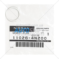 Ущільнювальна шайба M18 пробки переднього редуктору Nissan 11026-4N200 110264N200