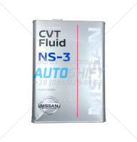 Трансмиссионное масло ATF CVT NS-3 4л NISSAN (Ниссан) KLE5300004