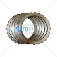 Комплект сталевих дисків E clutch OVERDRIVE АКПП ZF 6HP26 ZF 6HP26A ZF 6HP28 ZF 6HP32 02-up 107mm 24T 3mm 1068371030 Б/В